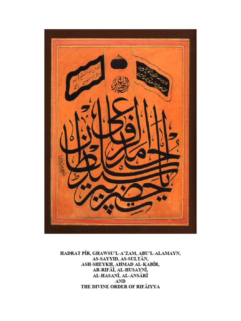 Life and Teachings of Ahmad ar-Rifâî | PDF | Ahl Al Bayt | Prophets And ...