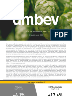 AMBEV - Apresentação de Resultados 2T22
