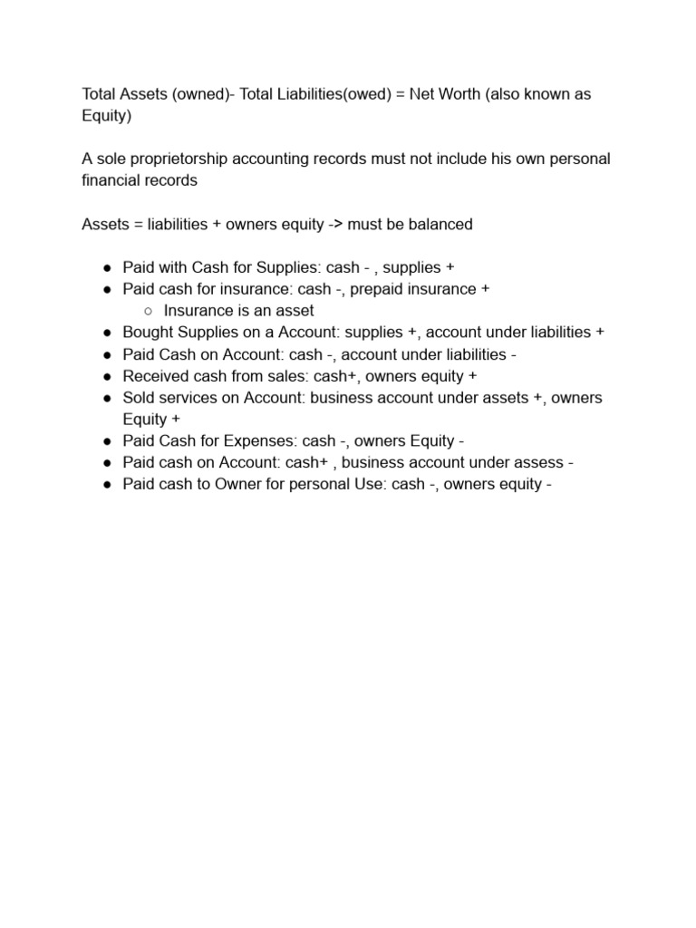 Chapter 1 Notes | PDF