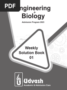 Udvash-23 Bio Weekly Soln