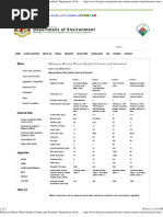 Malaysia Marine Water Quality Criteria and Standard: Bahasa Malaysia Intranet Site Site Admin RSS Help/Manual