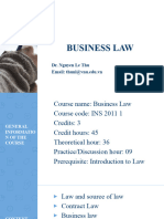 Business Law - 1