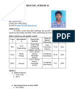 M.suresh - Resume (1) - Suresh M