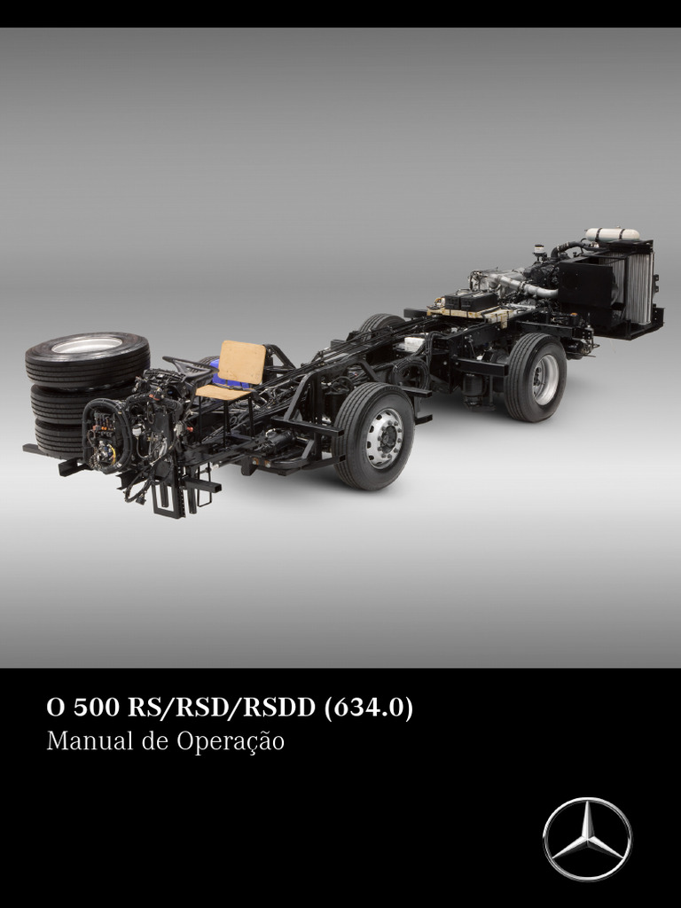 Manual de Operação 500 RS/RSD/RSDD | PDF | Eixo | Mercedes Benz