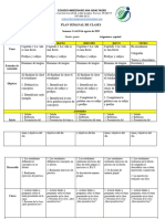 Planificación 14 Al 18 de Agosto 2023 Quinto Grado