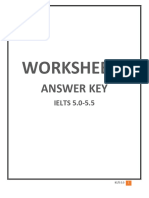 Worksheets Answer Key