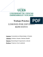 TP 2 Lesiones Por Esfuerzo Repetitivo