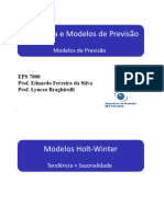 Aula Modelos de Previsão - 3