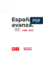 Documento completo del acuerdo programático PSOE Y SUMAR