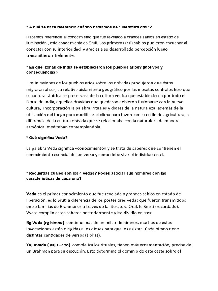 Introducción a la Literatura y Filosofía Védica | PDF | Vedas | Yoga