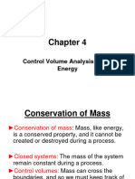 Chapter 4control Volume Analysis Using Energy