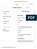 Contrat D'agent Commercial - Mandat Commercial - Formulaire Modèle Word & PDF