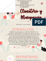 Climaterio y Menopausia