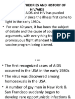 Origins and Theories of HIV