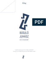 Busulo Juhasz Menu