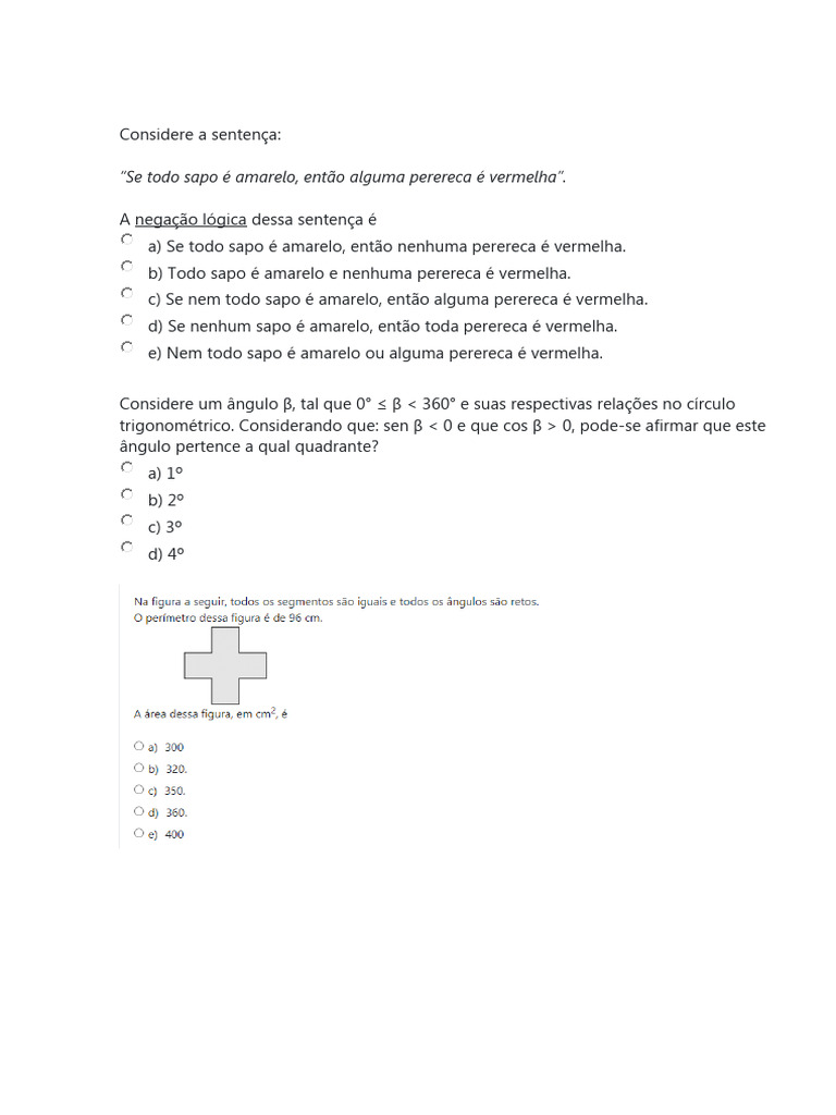 Exercicios | PDF