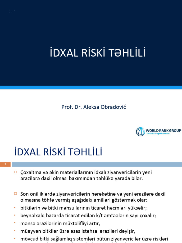 Import Risk Analysis For Plants AO | PDF