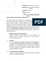 Respuesta Demanda - Nulidad de Acto Juridico Avanzado