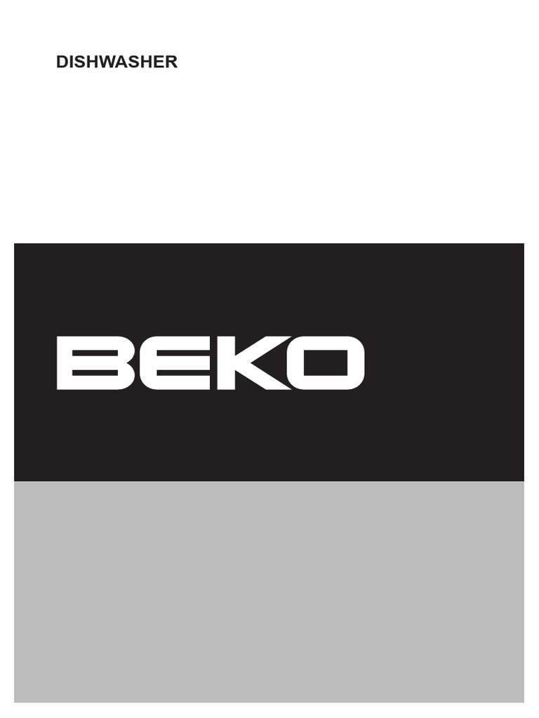 Beko DFN 6833 Dishwasher | PDF