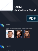 Quiz de Cultura Geral