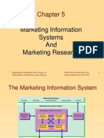 Marketing Information Systems and Marketing Research