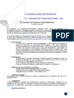 PSL AAC PR Attache Dauphine-PSL 2021 PGs Management Finance Economie Economie Finance Internationale