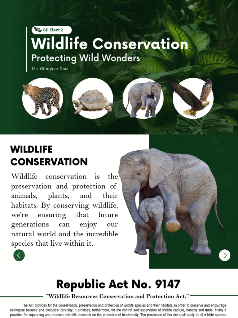 Wildlife Conservation | PDF | Environmental Social Science ...