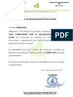 Ngaoundere 1 Mandat PCRN