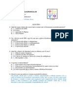 Atividade IV - Introdução A Teologia