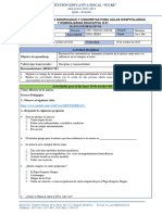 Ficha de Tareas Dirigidas ECA