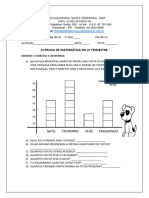 1 Prova de Matemática 2º Trimestre.