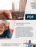Intervención Multidisciplinaria en Pacientes Geriatricos Con Depresión