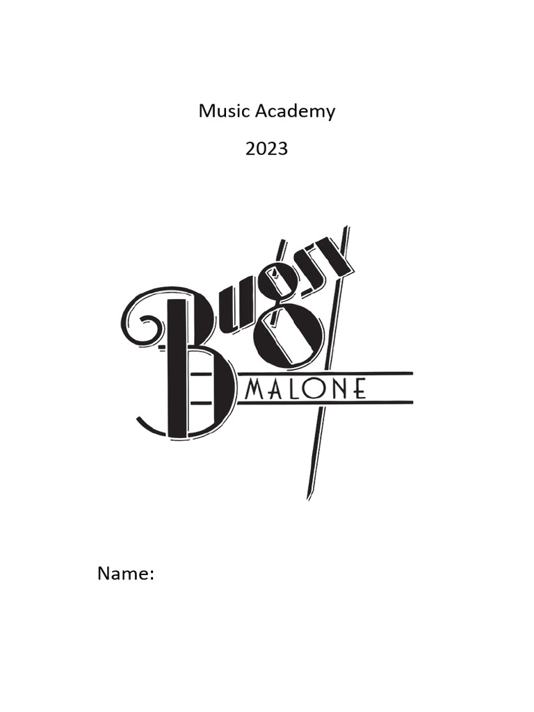 Bugsy Malone PDF