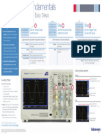 Oscilloscope Fundamentals Poster 3GW 60028 0 11x17