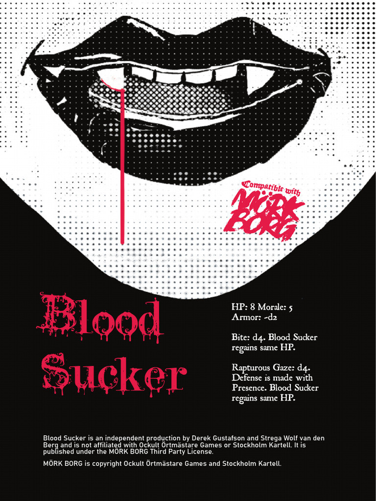 Blood Sucker | PDF