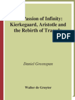 The Passion of Infinity: Kierkegaard, Aristotle and The Rebirth of Tragedy