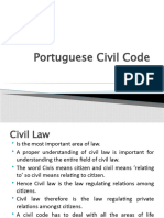 Portuguese Civil Code