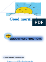 Gen - Math q8q9 Logarithmic-Functions