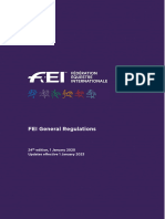 FEI General Regulations - Effective 1jan2023 - Clean