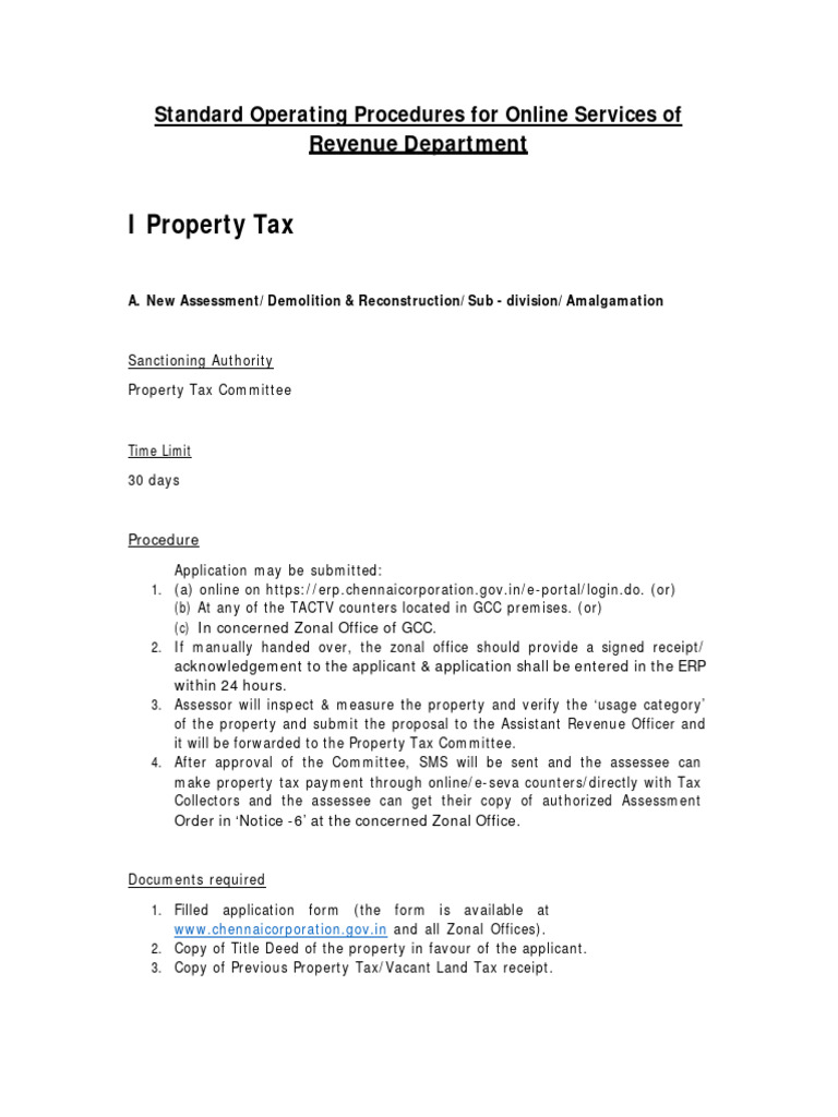 Revenue Sop | PDF
