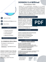 Blue Professional Modern CV Resume