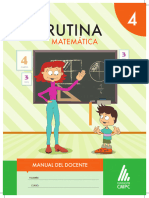 309 Manual Del Docente Rutina 4° 2018
