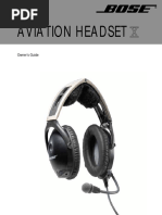 Aviation BOSE Headset