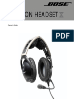 Aviation BOSE Headset