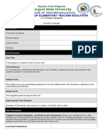 Unit Plan Template For TTL