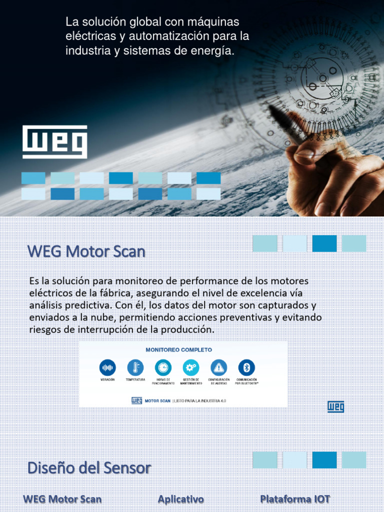 WEG Motor Scan | PDF | Internet de las Cosas | Motores