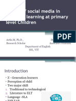 Impact of Media (Published ISSN)