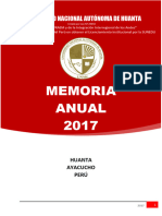 Memoria Anual 2017 Unah Final