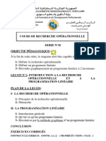 1-Recherche Operationnelle