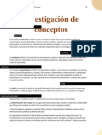 Investigación de Conceptos